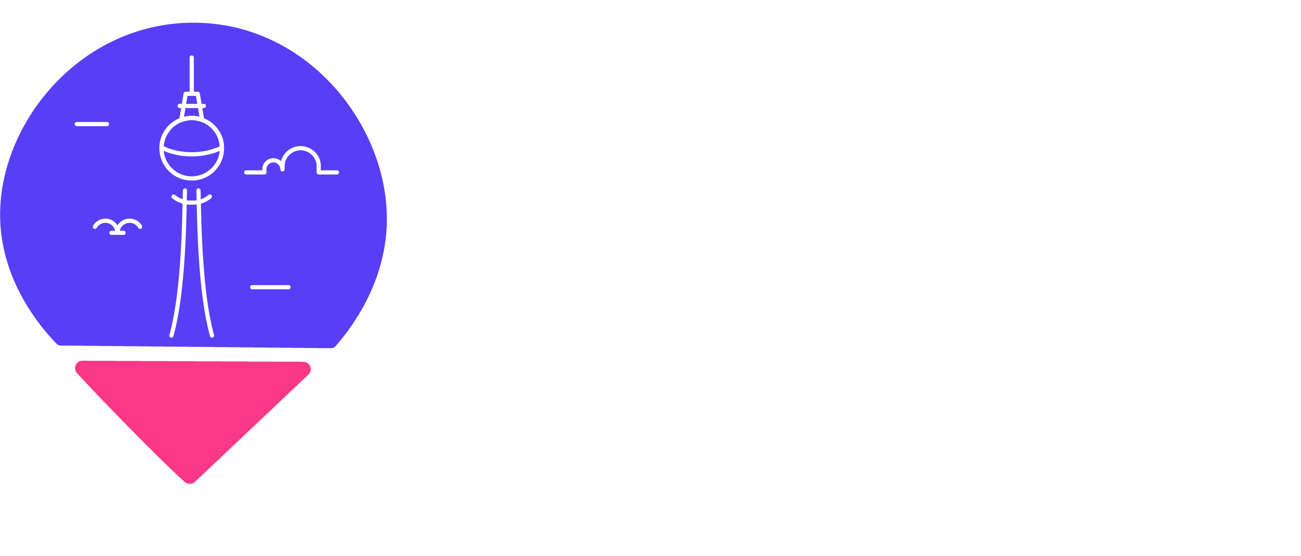 Guide Berlino Logo con scrittura