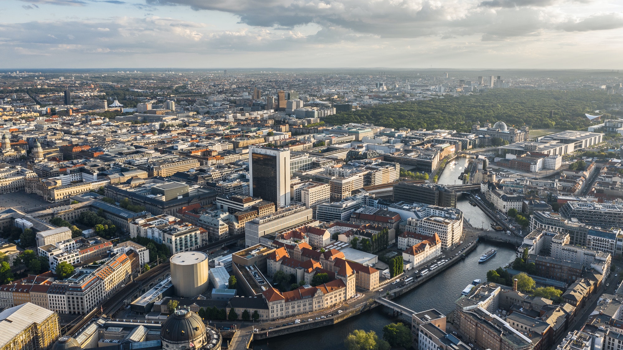 Guide Berlino - Centro di Berlino vista dall'alto